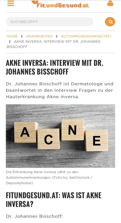 Interview akne inversa